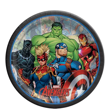 Avengers Plates