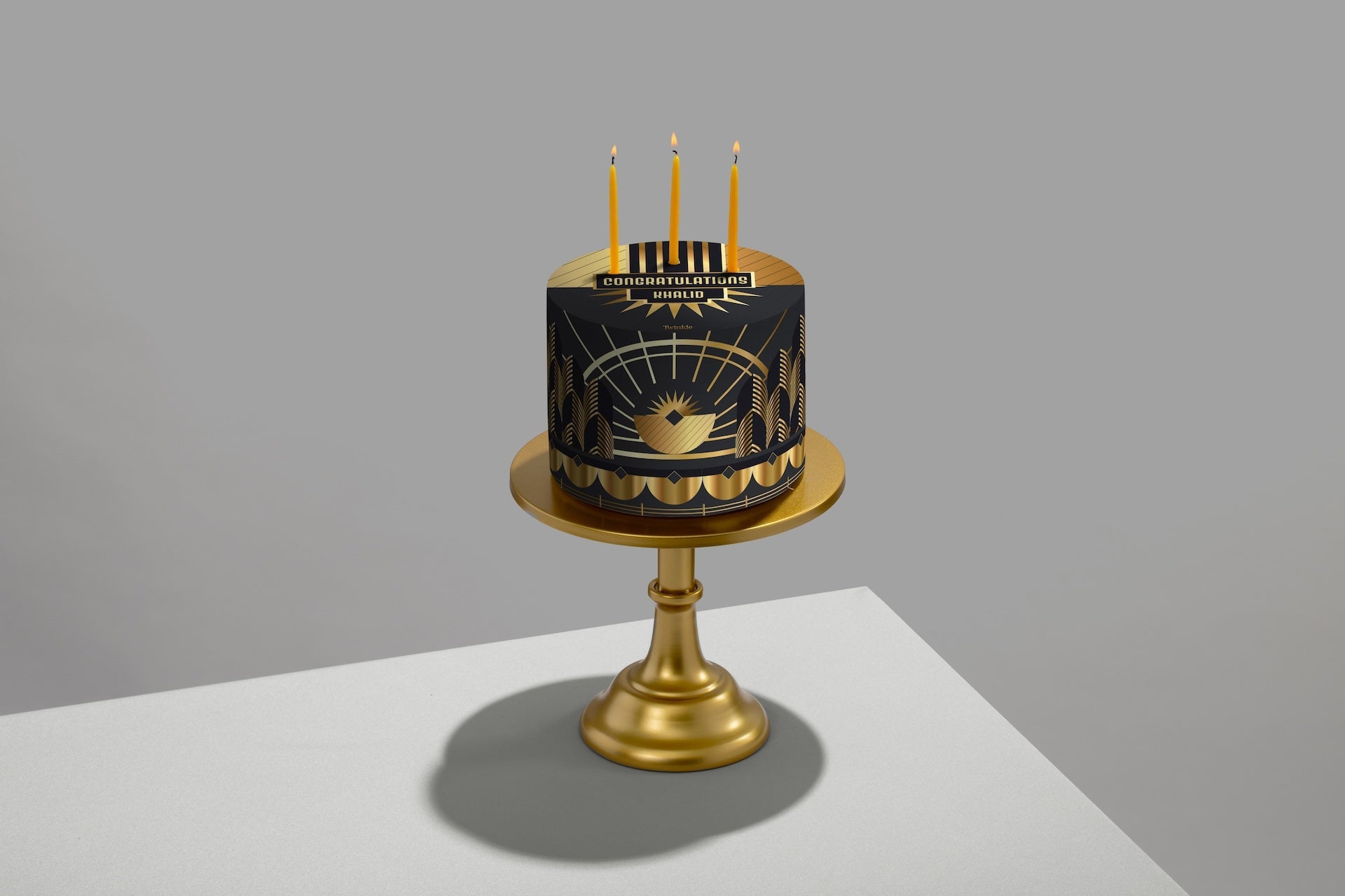Art Deco Cake