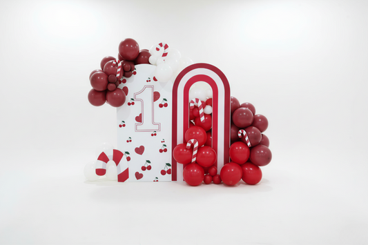 الكرز والحلوى