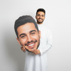 مجسّم الوجه الكبير