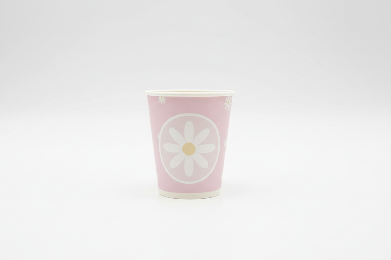 Daisy Pink Cups