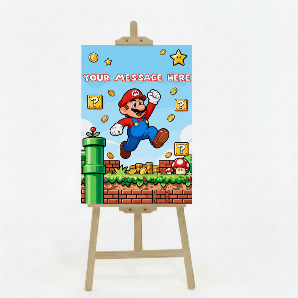 لوحة سوبر ماريو