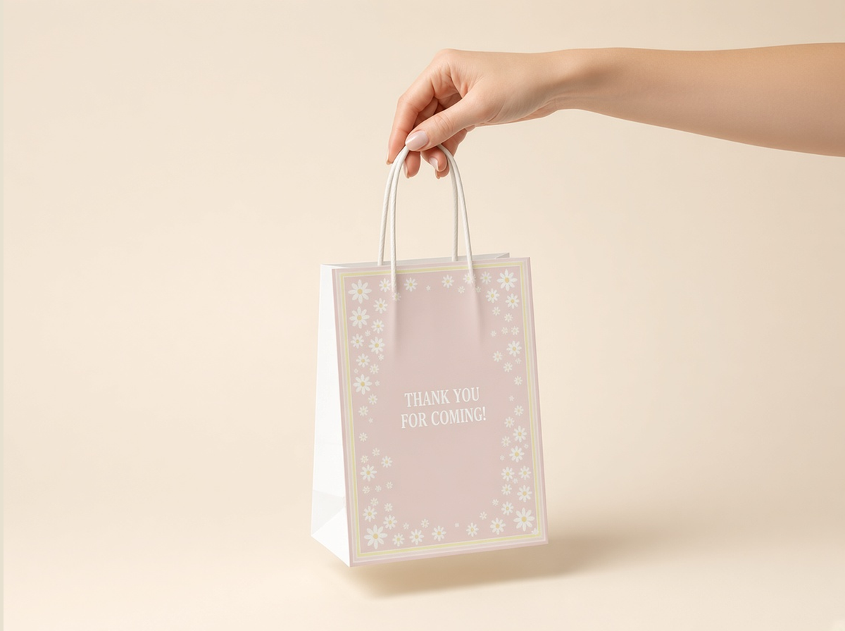 Daisy Pink Bags