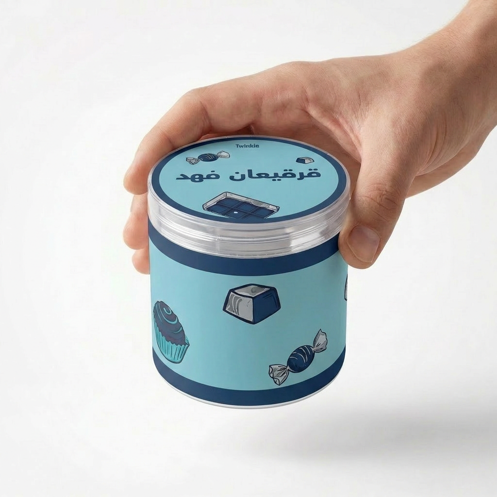 شوكولاتة فاخرة زرقاء