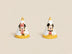 Mickey & Minnie Mouse Hat