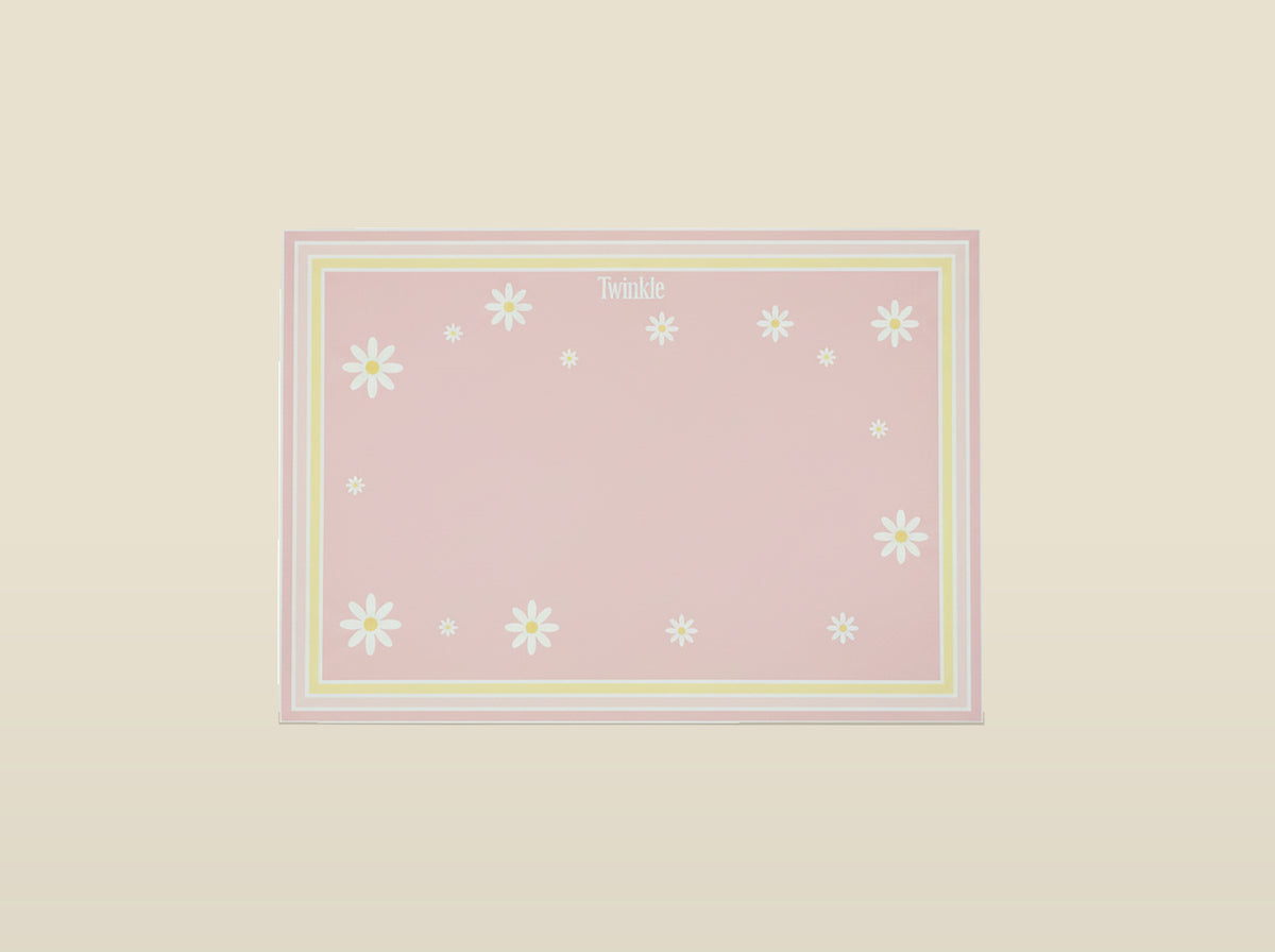Daisy Pink Placemat