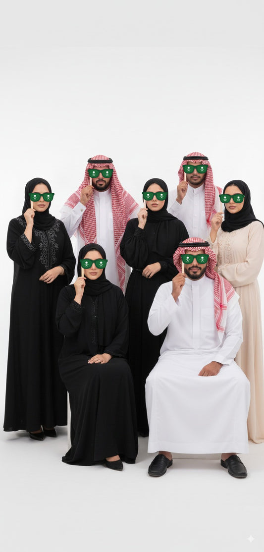 مجموعة دعائم تصوير (نظارات)