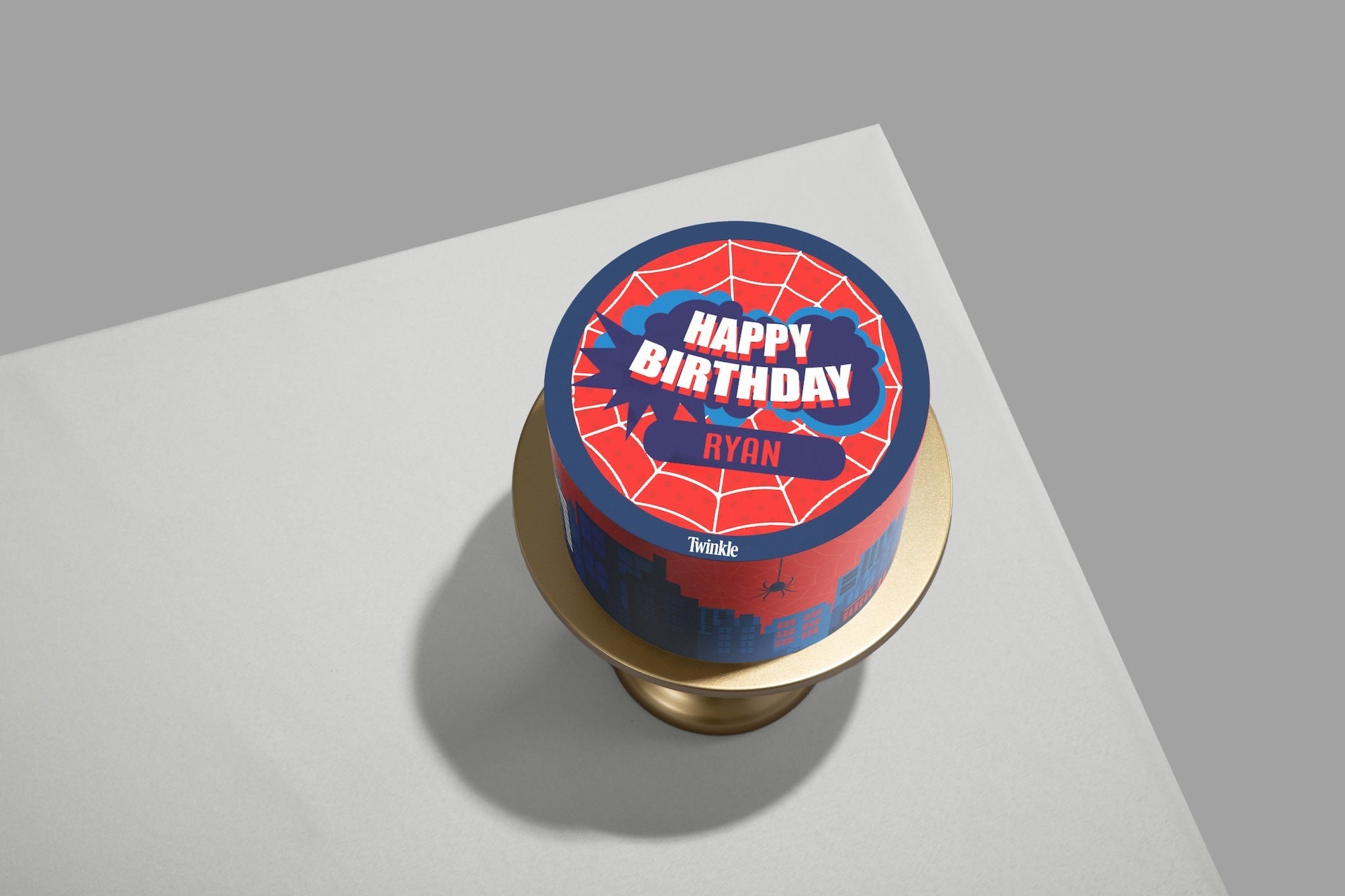 كيكة سبايدر مان