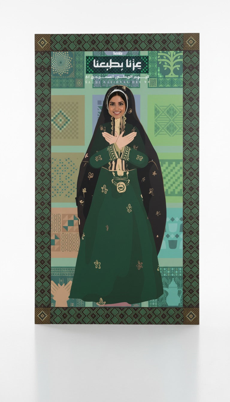 Female Standee