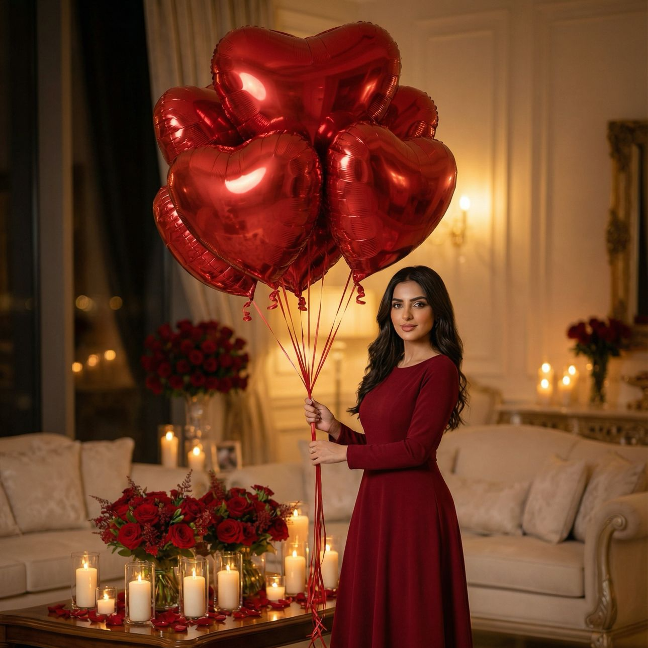 Large Heart Balloons