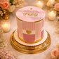 Blush Elegance Cake