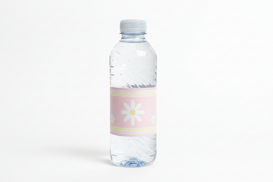 Daisy Pink Water Bottle