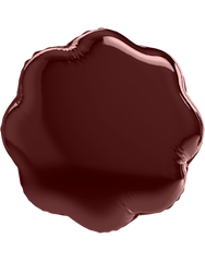 maroon balloons