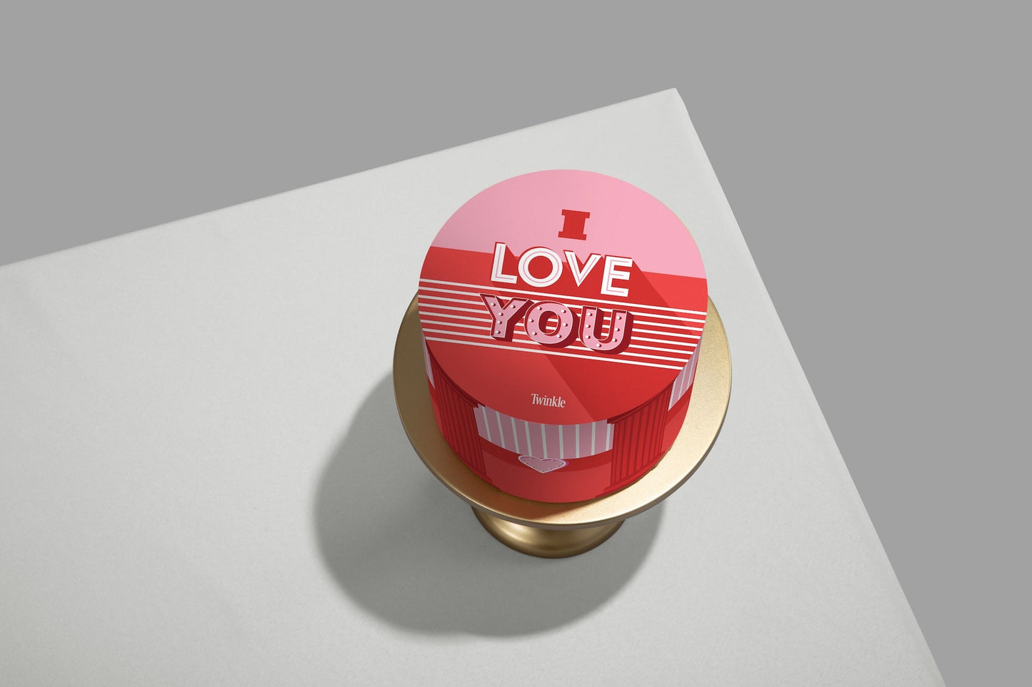 I love you Cake