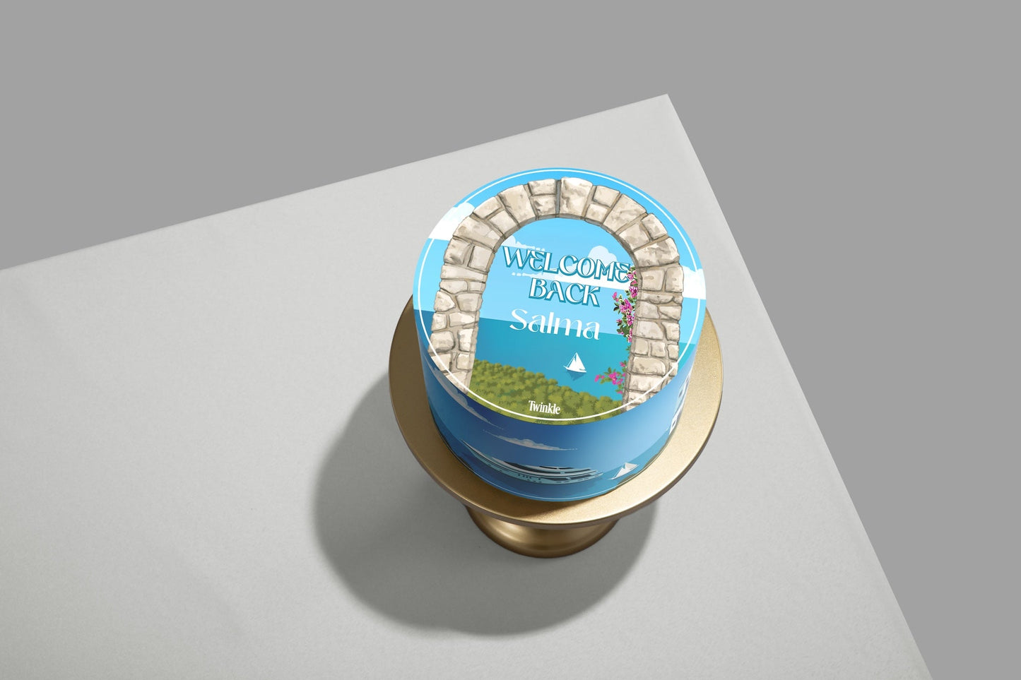 كيكة سانتوريني