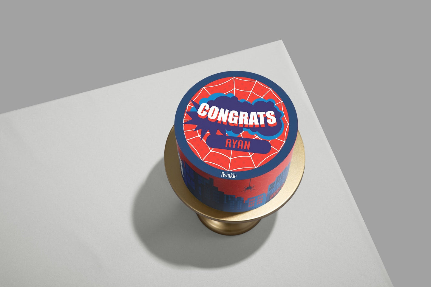 كيكة سبايدر مان